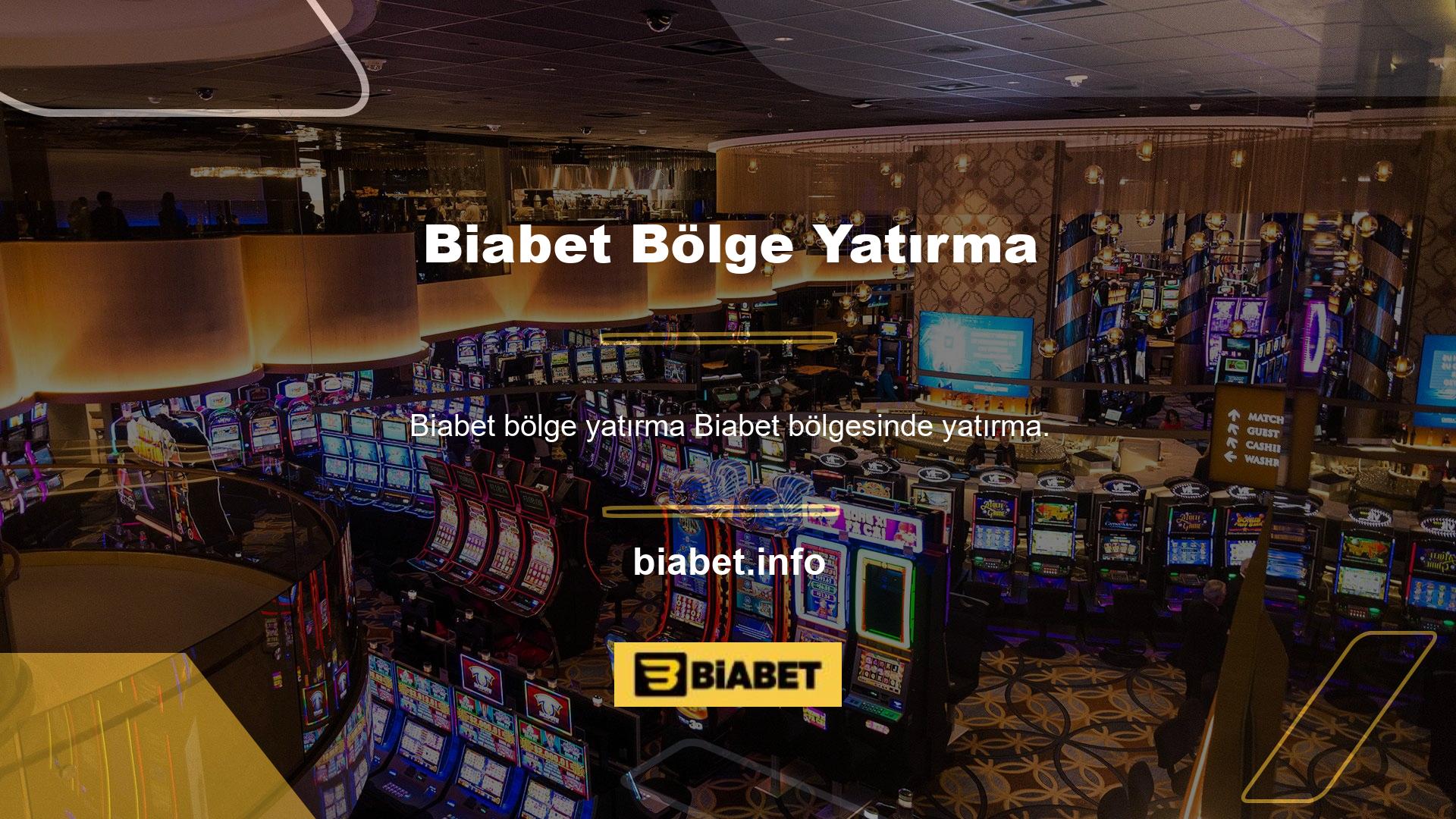 Biabet bölgesine yatırma, girilen bilgilerin doğruluğudur