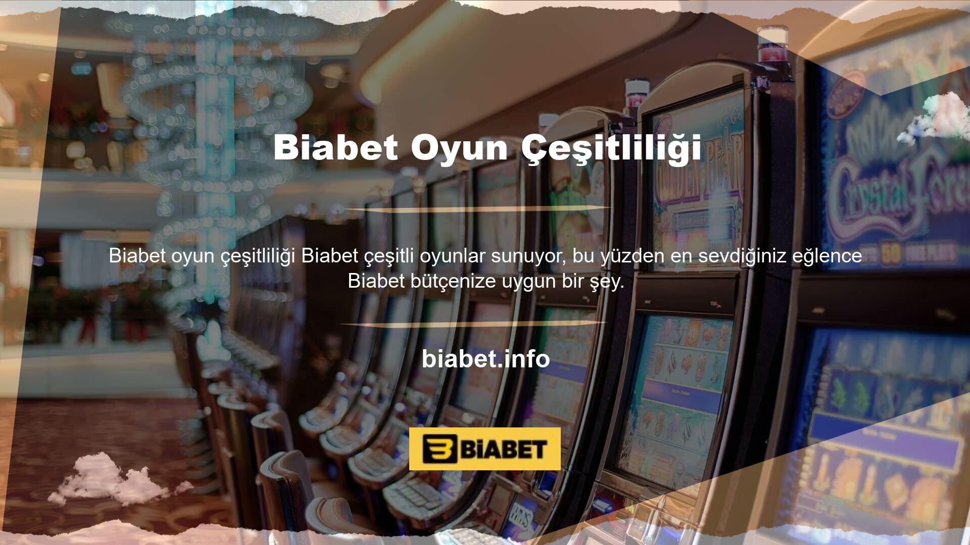 Akılda tutulması gereken bir şey, Biabet sunulan tüm oyunların tüm eyaletlerde mevcut olmamasıdır